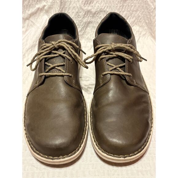 Irish Setter by Red Wing Safety Toe Gray Leather Work Shoes  Men’s 12D EH ASTM